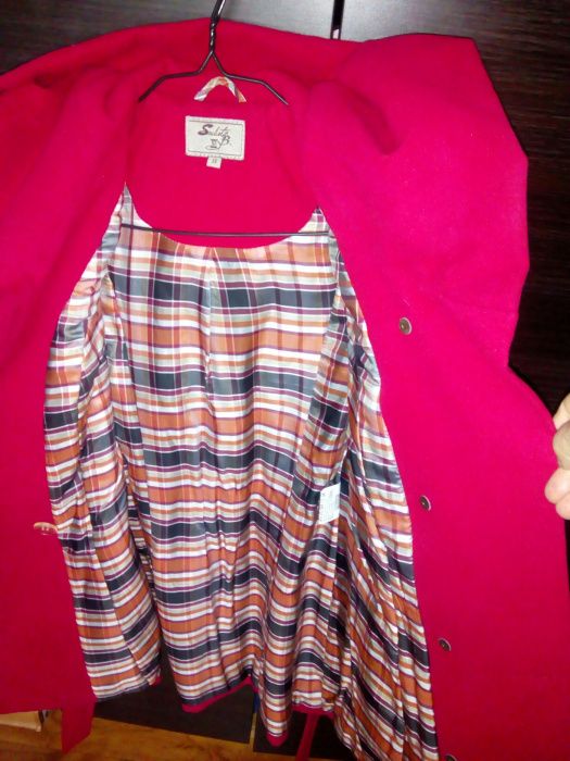 Plaszcz 36 Szulista czerwony