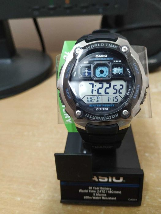 Знижка ! Годинник Casio AE-2000W, часы Casio. Оригінал. З США. Новий
