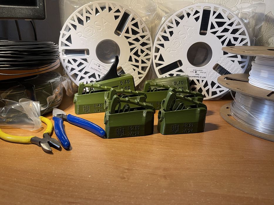 Зарядка патронов АК 5.45 и 7.62 быстрая зарядка