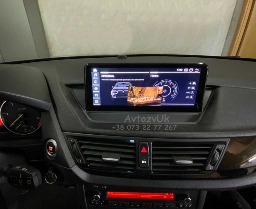 Дисплей BMW X1 e84 GPS USB NBT EVO Х1 Магнітола е84 Android 15 CarPlay