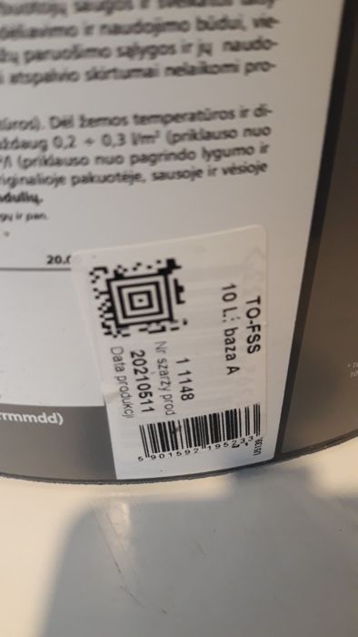 Farba silikonowa termoorganika 10l