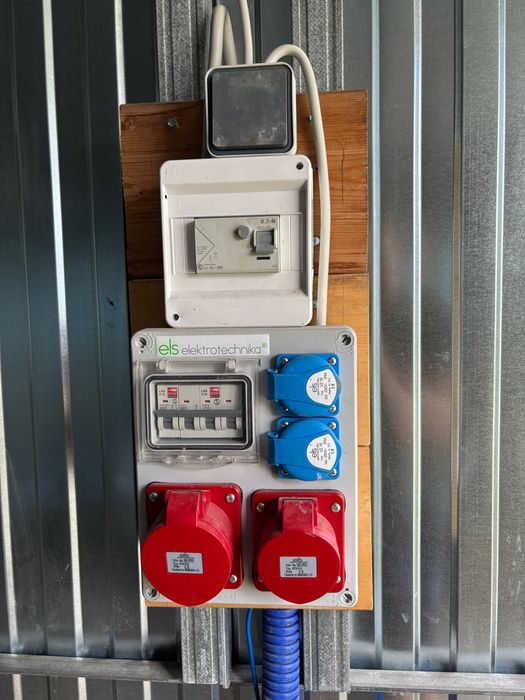 Rozdzielnia elektryczna budowlana