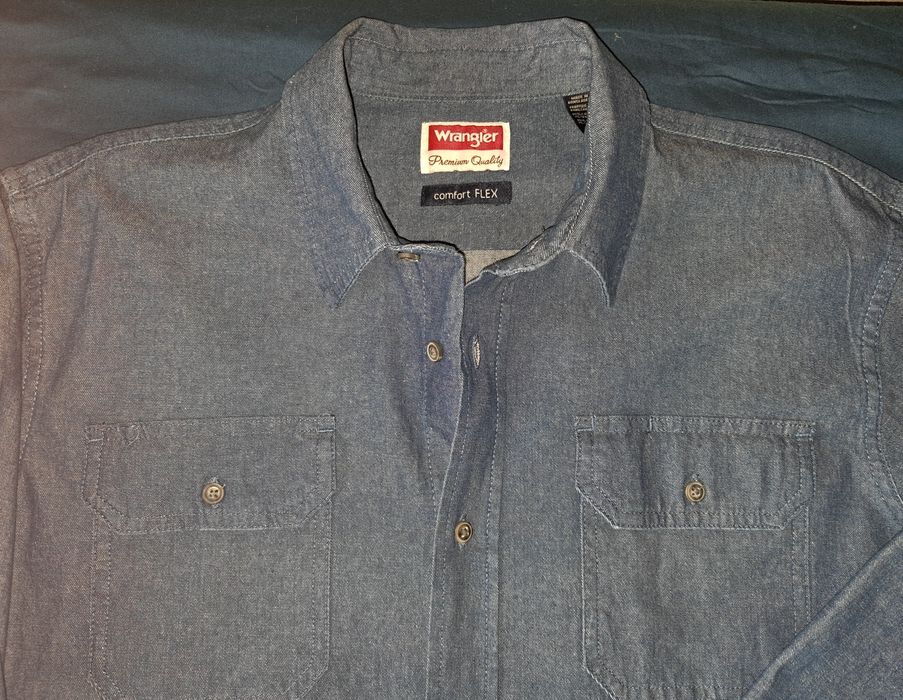 Wrangler- koszula/kurtka męska jeansowa r.L(XL