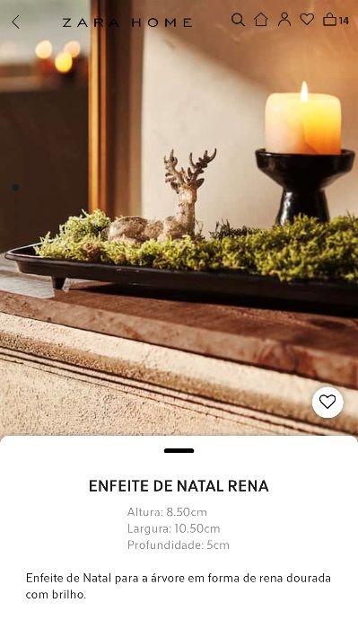 Decoração de Natal Zara Home