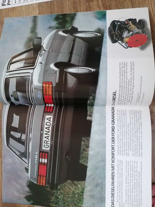 Prospekt Ford Granada