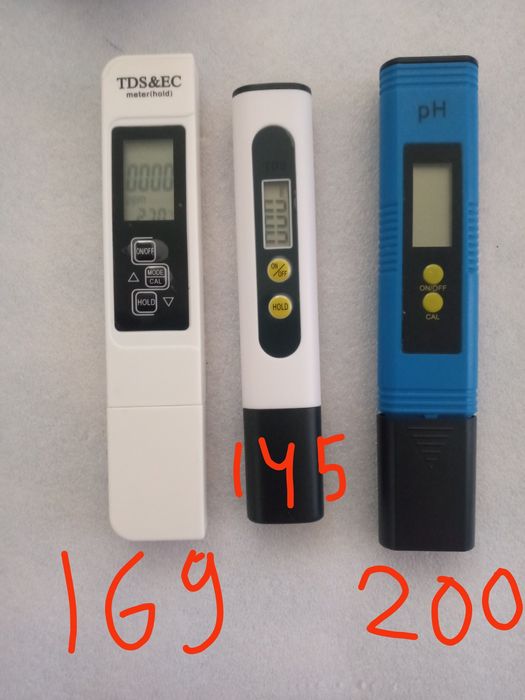 Тестер качества воды и температуры TDS-3 портативный анализатор, солем