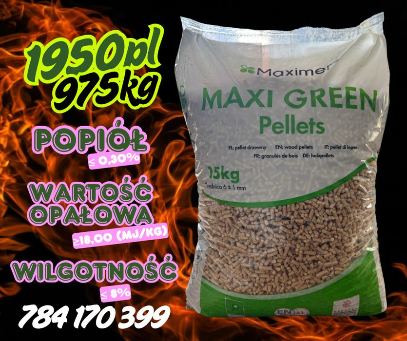 Pellet drzewny Maximer (DINplus ENplus®) Producent