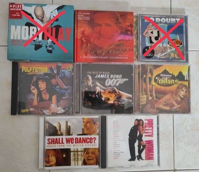 84 CD'S de música