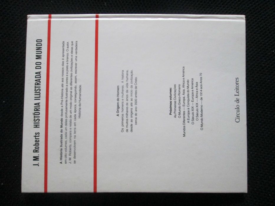 A Origem do Homem | História Ilustrada do Mundo, de J. M. Roberts