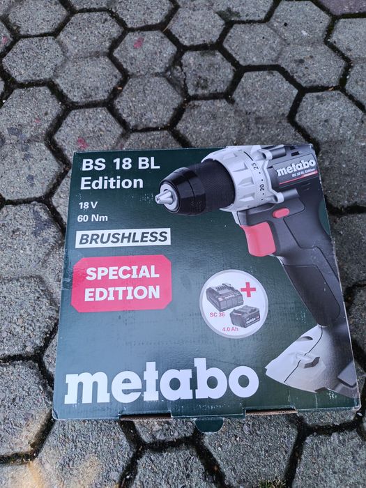 Metabo BS 18 BL Edition wiertarko -wkretar