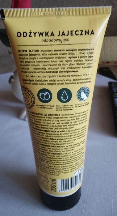 Odżywka jajeczna odbudowująca 200 ml