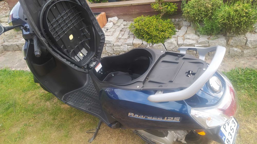 Suzuki Address 125 przebieg 250 km