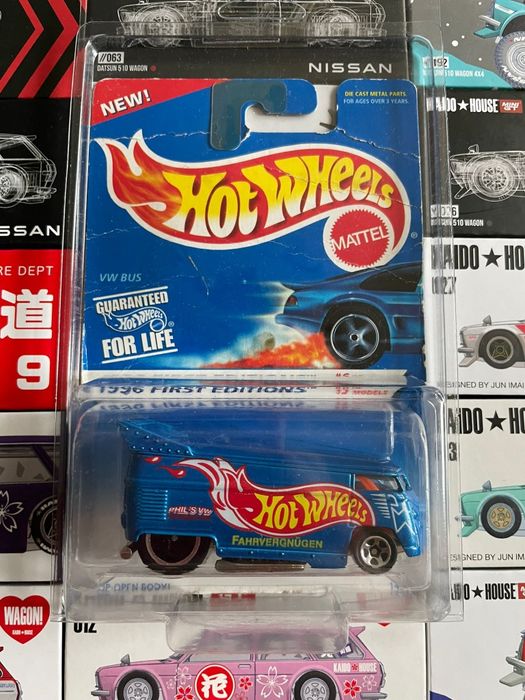 ミニカー HotWheels VW Bus 1996 First Editions image