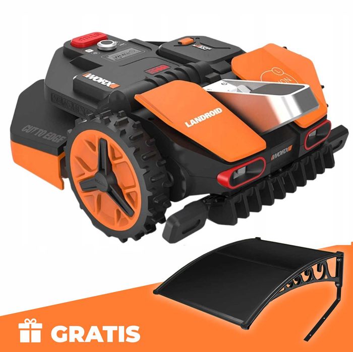 Robot koszący WORX 1300m2 WR213E Gwarancja 2 lata + GARAŻ