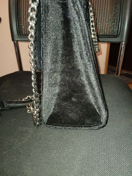 Nowa torebka haft czary welur