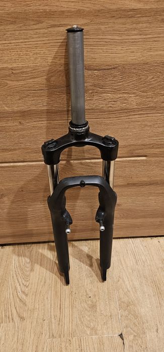 Amortyzator rowerowy 26” z rurą sterową – V-brake, sprawny