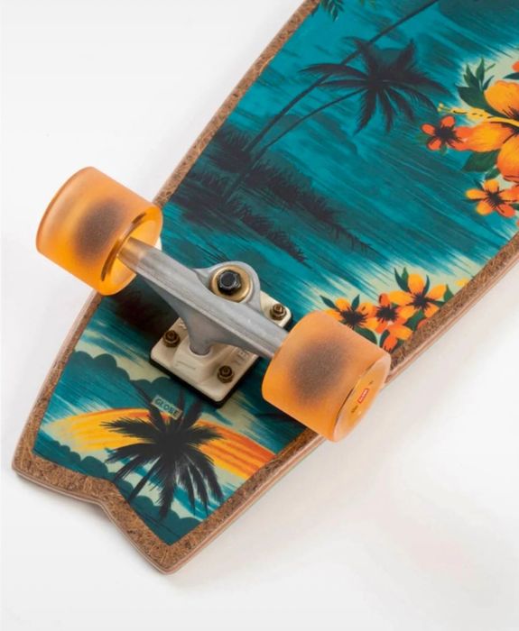 Longboard deskorolka cruiser Globe Sun City, profesjonalny Coconut