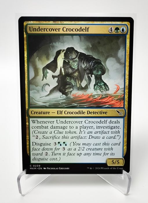Undercover Crocodelf (V.1) 239 Murders at Karlov Manor MTG