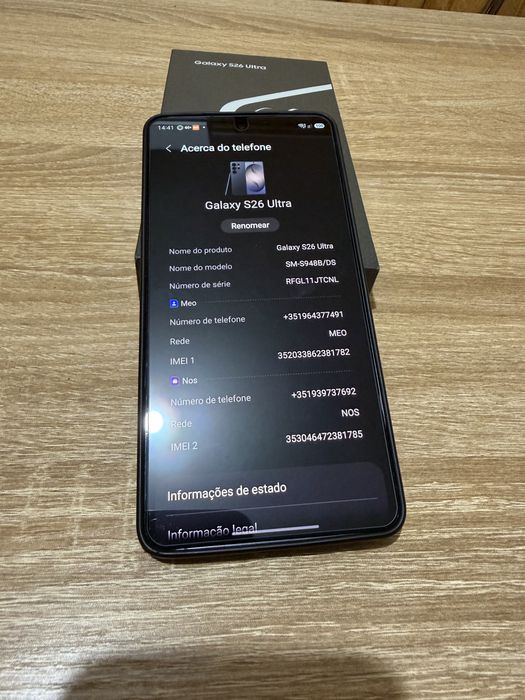 Samsung Galaxy S26 ultra 512gb