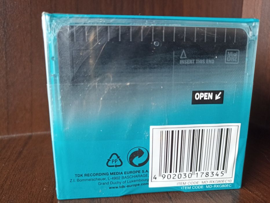Mini disc TDK 80 - 10 unidades