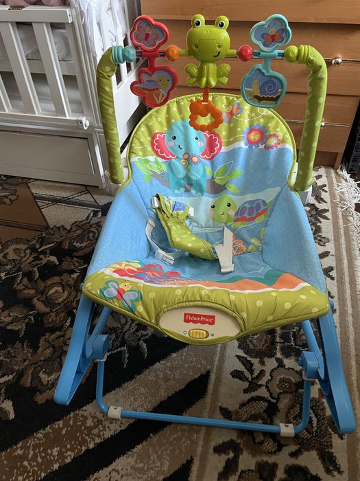 Дитячий шезлонг качалка