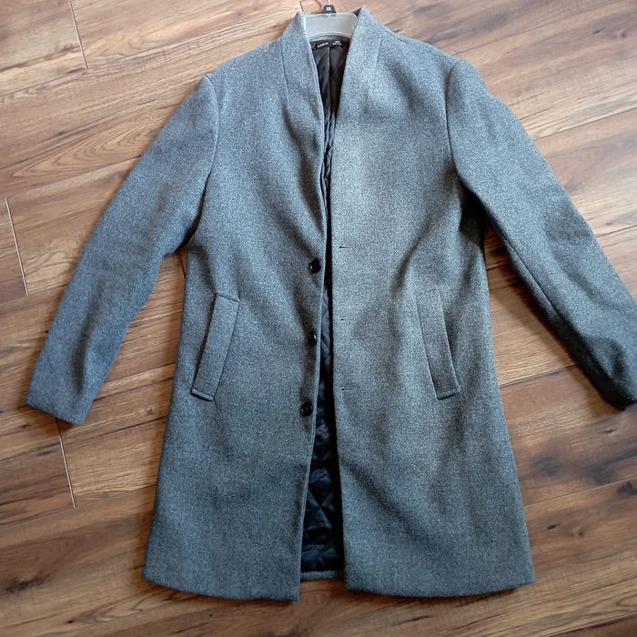 Shein płaszcz M szary