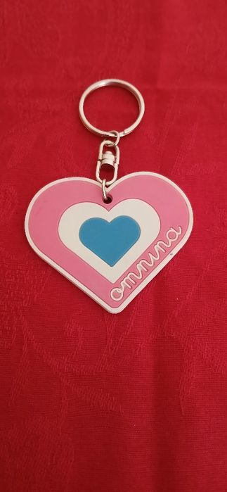 Porta-chaves coração