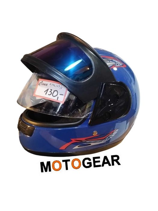 NOWY I TANI ! Kask  motocyklowy zamknięty Blenda przyciemniana przeciwsłoneczny chińczyk