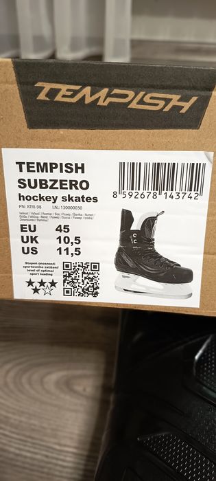 Łyżwy hokejowe tempish subzero 45
