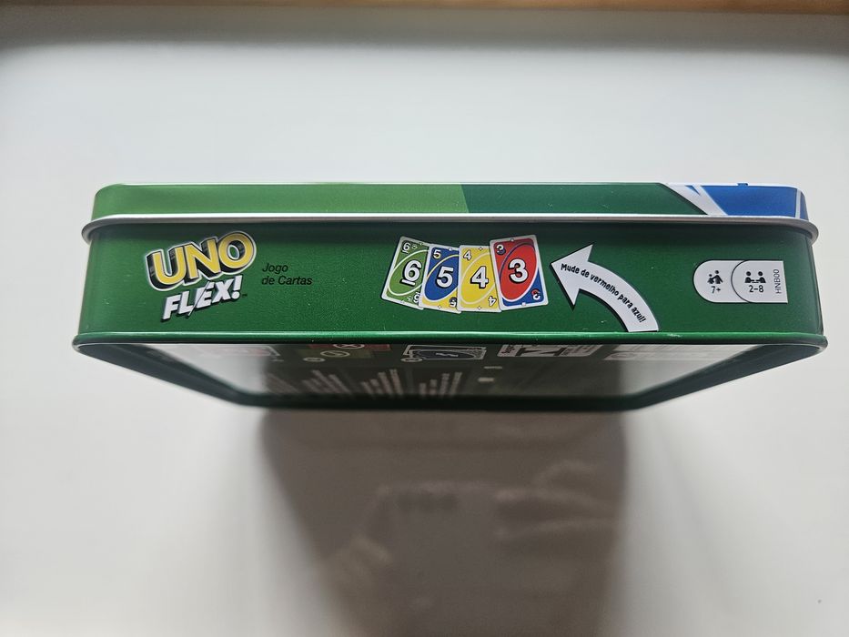 Mattel Uno Flex Tin HNB00 Rare Metalowe pudełko