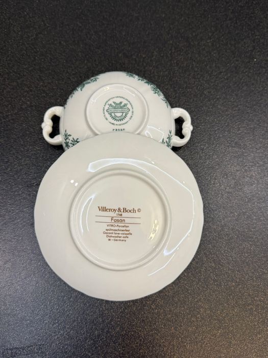 Фарфоровый столовый сервиз фирмы Villeroy Boch серия Fasan производство Германия
