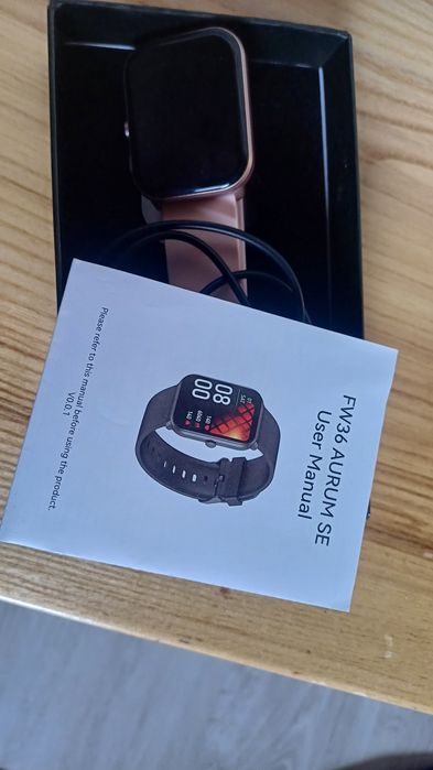 Smartwatch maxcom FW36 aurum se różowy