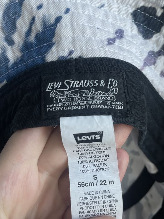 Панама Levi’s тайдай принт tie-dye