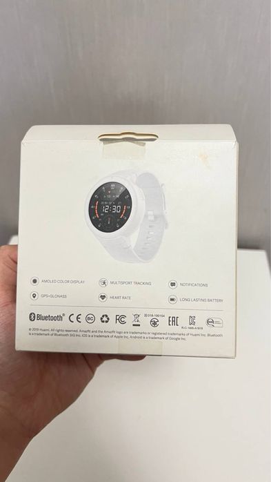 розумний годинник amazfit verge lite white