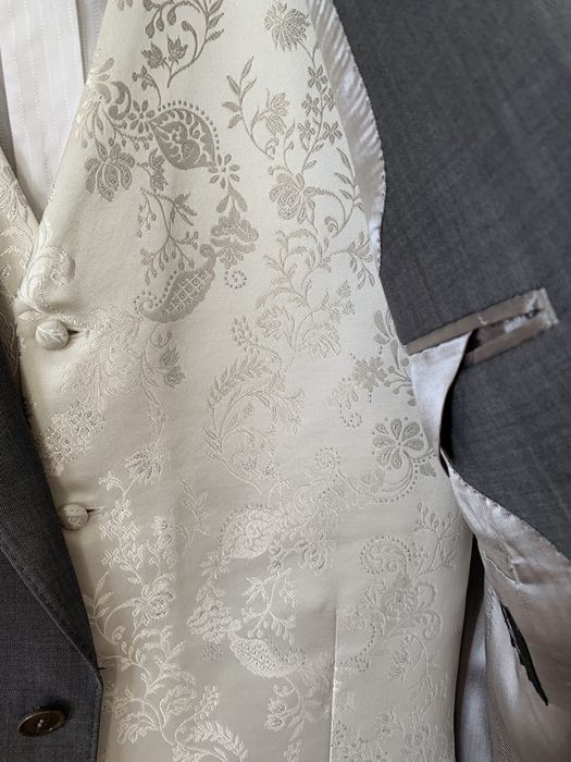 Garnitur Bytom Prestige szary + kamizelka i koszula gratis