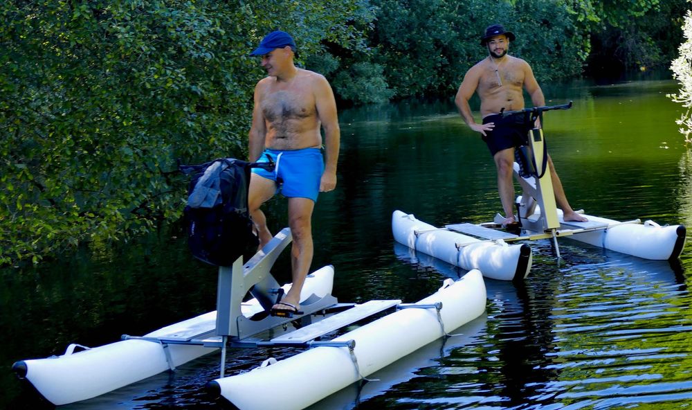 waterbikes para rios e lagos