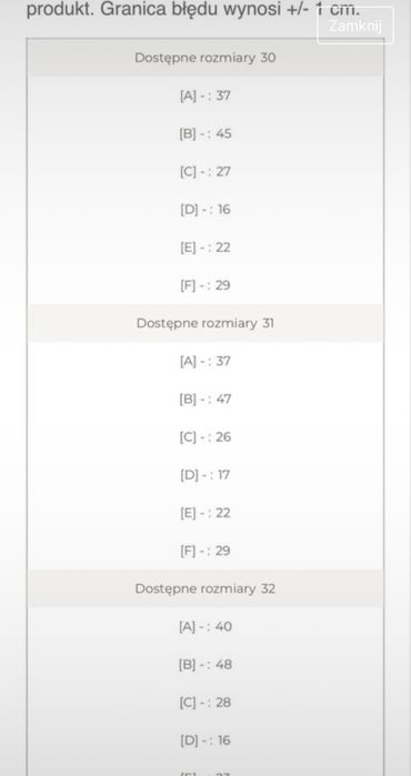 Jeansowe szorty Levis