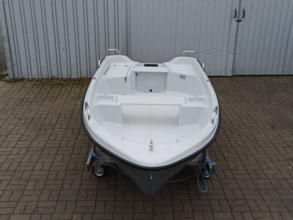 ! PROMOCJA ! łódka wędkarska DELFINA 360 z relingami do elektryka