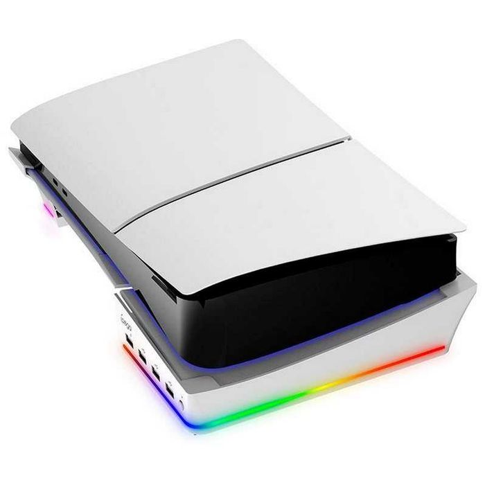 Док-станция горизонтальная RGB подсветка для PS5 Slim Ipega PG-P5S021