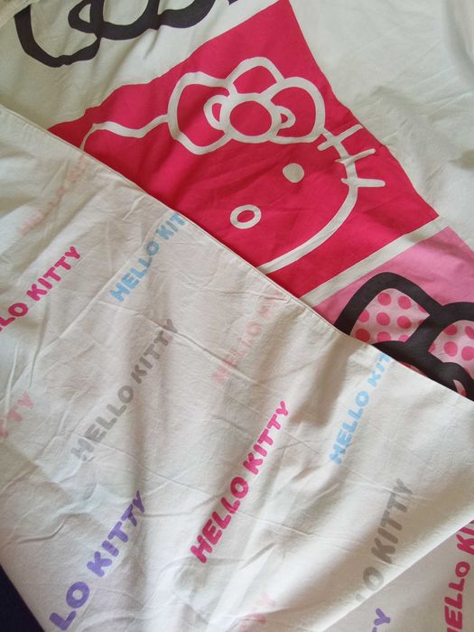 Capa de edredão+fronha Hello kitty original