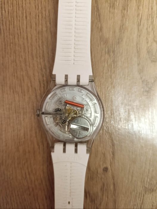 лімітований наручний жіночий годинник Swatch New Gent "Time to Spring"
