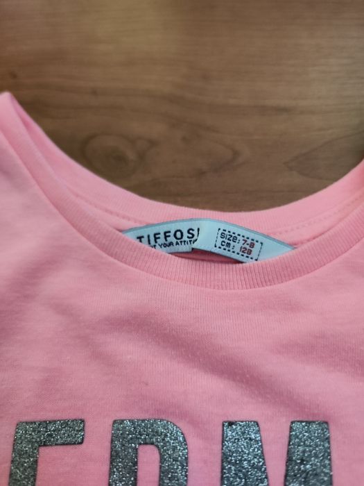 T-shirt rosa de mna da Tiffosi