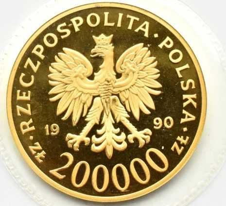 200 000 zł solidarność 1990 r 31.1 g