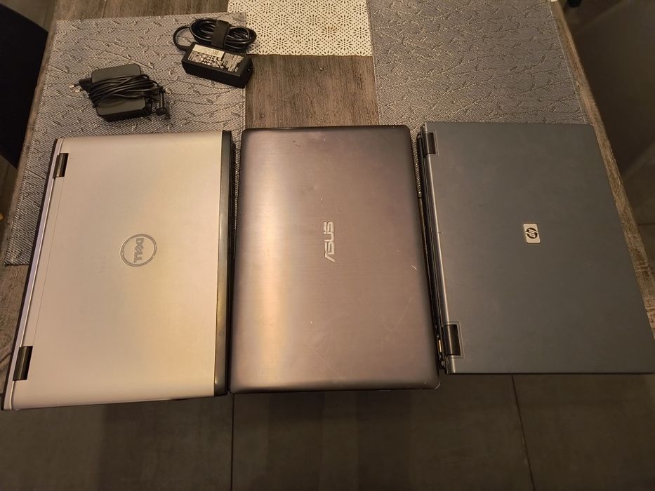 Laptopy DELL VOSTRO 3550, ASUS A551L, hp compaq nx7300