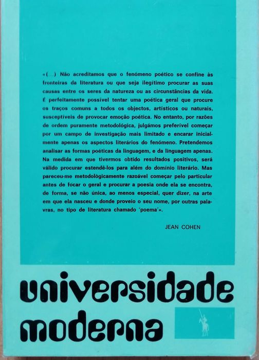 Estrutura da Linguagem Poética - Jean Cohen