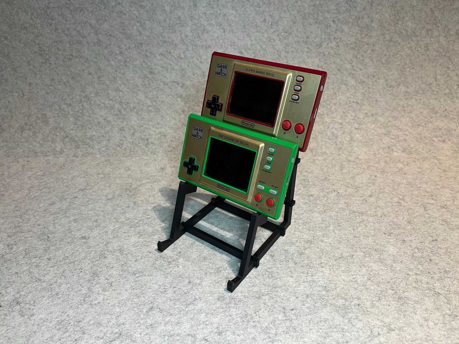 Stojak ozdobny na 3 konsole Nintendo Game&Watch