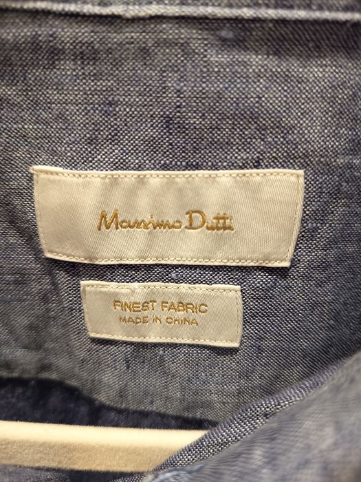 Оригинал чоловічий рубашки Massimo Dutti Xl