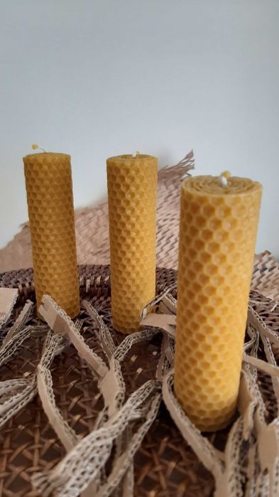 Velas Naturais de Mel
