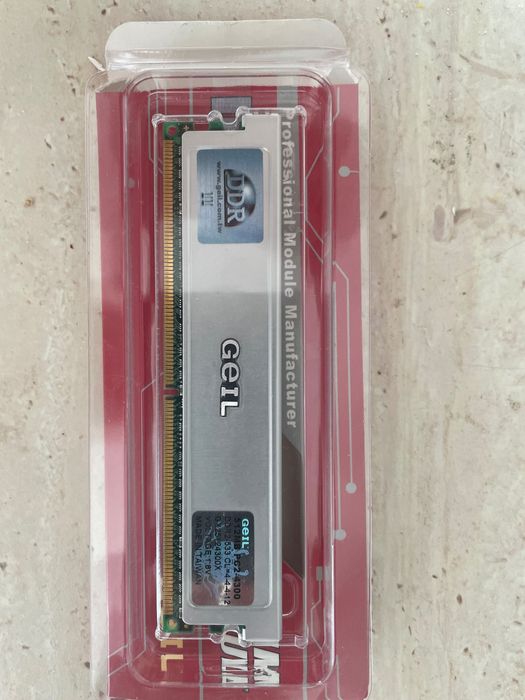 Pamięci RAM do komputera PC DDR II Geil 512MB  PC2-4300  532 MHz