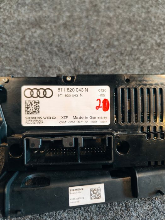 Climatronic sofagem / comando chaufagem AUDI A4 B8